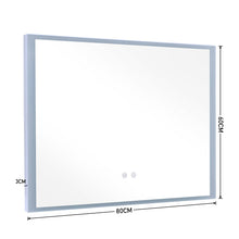 Load image into Gallery viewer, Frameless Anti-Fog Dimmable LED Wall Mirror
