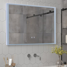 Load image into Gallery viewer, Frameless Anti-Fog Dimmable LED Wall Mirror

