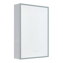 Load image into Gallery viewer, Surface Mount Frameless Single Door LED Mirror Cabinet Bathroom Mirror Cabinets Living and Home 
