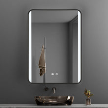 Load image into Gallery viewer, Framed Retangular LED Light Bathroom Vanity Mirror Bathroom Mirror Cabinets Living and Home 
