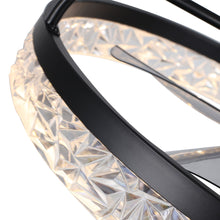 Load image into Gallery viewer, Modern Round Crystal Ceiling Fan with Light
