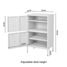 Load image into Gallery viewer, Sleek White Two-Door File Cabinet for Modern Storage Solutions Living and Home 
