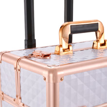 Load image into Gallery viewer, Multi-functional 4 in 1 Cosmetic Trolley Case with Detachable Beauty Storage Box
