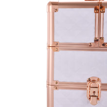 Load image into Gallery viewer, Multi-functional 4 in 1 Cosmetic Trolley Case with Detachable Beauty Storage Box
