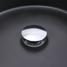 Load image into Gallery viewer, Round Black Vessel Bathroom Sink
