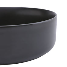 Load image into Gallery viewer, Round Black Vessel Bathroom Sink
