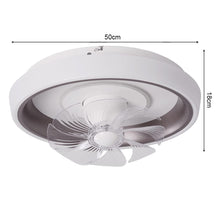 Load image into Gallery viewer, 20inch Ceiling Mount LED Fan Light with 8 Blades Living and Home 
