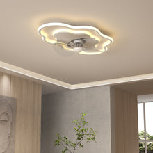 Load image into Gallery viewer, Cloud-Shaped Ceiling Mount LED Fan Light
