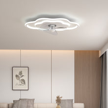 Load image into Gallery viewer, Cloud-Shaped Ceiling Mount LED Fan Light
