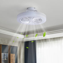 Load image into Gallery viewer, 18inch Round Acrylic LED Ceiling Light Fan Living and Home 
