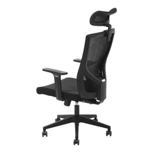 Load image into Gallery viewer, Executive Ergonomic Office Chair with Black Mesh and Cotton Seat Living and Home 
