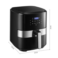 Load image into Gallery viewer, 8L Touch Control Air Fryer with Display
