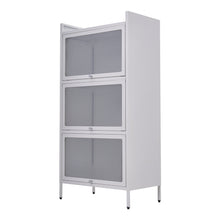 Load image into Gallery viewer, Vertical File Cabinet For Home Office Storage Cabinet with 3 Shelves
