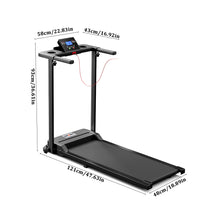 Load image into Gallery viewer, Folding Protective Indoor Treadmill
