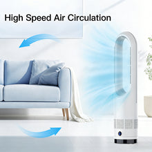 Load image into Gallery viewer, Freestanding Adjustable Bladeless Fan with Remote Control
