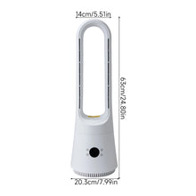 Load image into Gallery viewer, Freestanding Heating &amp; Cooling Bladeless Fan with Remote Control

