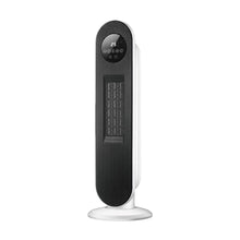 Load image into Gallery viewer, 2ft H White Digital PTC Ceramic Heater with Remote Control Freestanding Patio Heaters Living and Home 
