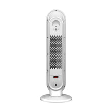 Load image into Gallery viewer, 2ft H White Digital PTC Ceramic Heater with Remote Control Freestanding Patio Heaters Living and Home 
