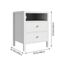 Load image into Gallery viewer, Set of 2 Bedside Tables
