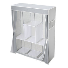 Load image into Gallery viewer, Portable Wardrobe with Non-Woven Fabric Cover
