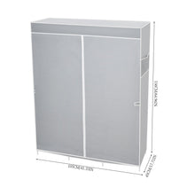 Load image into Gallery viewer, Portable Wardrobe with Non-Woven Fabric Cover
