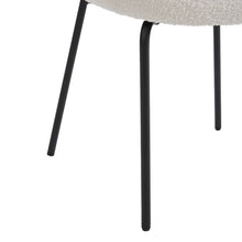 Load image into Gallery viewer, 2Pcs Upholstered Dining Chair with Metal Frame

