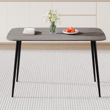 Load image into Gallery viewer, Modern Dining Table with MDF Tabletop &amp; Metal Legs
