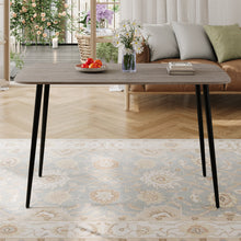 Load image into Gallery viewer, Modern Dining Table with MDF Tabletop &amp; Metal Legs
