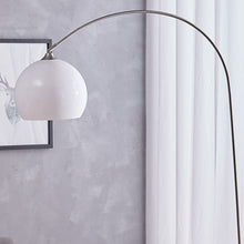 Load image into Gallery viewer, 4ft-5ft Adjustable Arch LED Floor Lamp with Marble Base Floor Lamps Living and Home 
