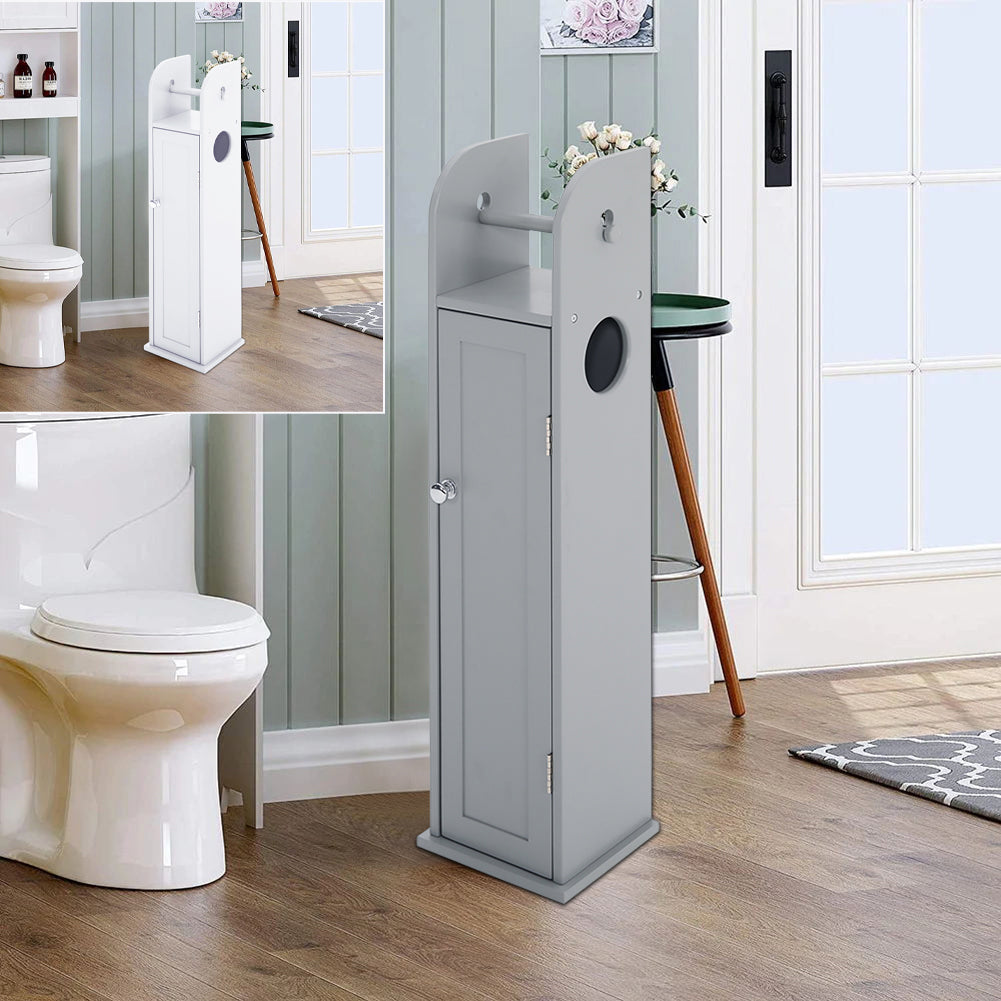 Wooden Bathroom Cabinet for Toilet Rolls, FI0095