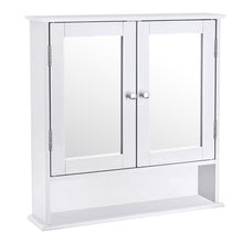 Load image into Gallery viewer, Wall Mount Rectangular Mirror Cabinet Bathroom Organizer
