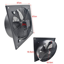 Load image into Gallery viewer, 200mm Exhaustor Fan Ventilation Wall-Mounted Axial Fan Exhaustor Fan Living and Home 
