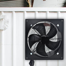 Load image into Gallery viewer, 27cm H Ventilation Fan Wall-Mounted Copper Motor Exhaust Axial Fan Exhaustor Fan Living and Home 12-inch 
