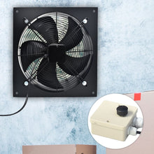 Load image into Gallery viewer, 27cm H Ventilation Fan Wall-Mounted Copper Motor Exhaust Axial Fan Exhaustor Fan Living and Home 24-inch 
