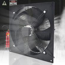 Load image into Gallery viewer, 27cm H Ventilation Fan Wall-Mounted Copper Motor Exhaust Axial Fan Exhaustor Fan Living and Home 22-inch 
