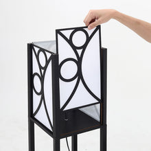 Load image into Gallery viewer, Floor Lamp Wood Standing with Storage Shelf
