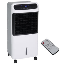 Load image into Gallery viewer, 2 in 1 White Air Cooler and Heater with LED Display and Remote control Portable Air Conditioners Living and Home 
