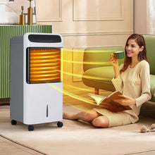Load image into Gallery viewer, 2 in 1 White Air Cooler and Heater with LED Display and Remote control Portable Air Conditioners Living and Home 

