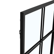 Load image into Gallery viewer, Classic Window Mirror Wall Accent Metal Framed Mirror Mirrors Living and Home 
