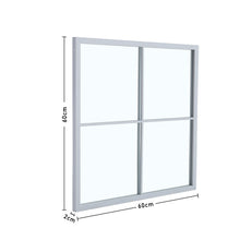 Load image into Gallery viewer, Classic Window Mirror Wall Accent Metal Framed Mirror Mirrors Living and Home 
