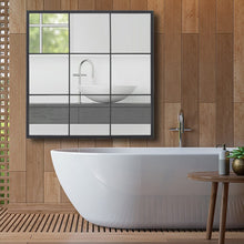 Load image into Gallery viewer, Classic Window Mirror Wall Accent Metal Framed Mirror Wall Mirrors Living and Home 
