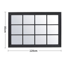 Load image into Gallery viewer, Home Decor Wall Mirror Black Framed Hanging Wall Decoration Wall Mirrors Living and Home 
