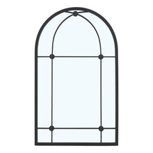 Load image into Gallery viewer, Arched Wall Hanging Metal Windowpane Mirror Home Decoration Mirrors Living and Home 
