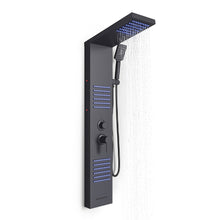 Load image into Gallery viewer, LED Lights Shower Panel 4 Function Wall Mount Shower System Bathroom Shower Living and Home 
