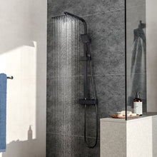 Load image into Gallery viewer, Square Shower Column Triple Function Shower Mixer Set Bathroom Shower Living and Home 
