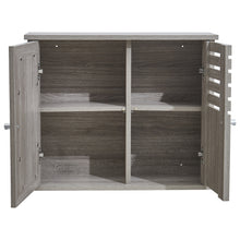Load image into Gallery viewer, Livingandhome 600x492mm Wooden Bathroom Mirror Wall Cabinet
