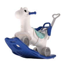 Load image into Gallery viewer, 2-in-1 Kids Plastic Rocking Horse Living and Home 
