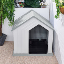 Load image into Gallery viewer, Waterproof Plastic Dog House Pet Kennel with Door Living and Home 
