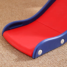 Load image into Gallery viewer, Blue and Red Folding Plastic Slide for Kids
