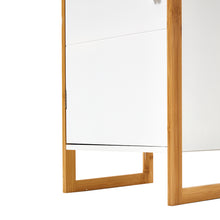 Load image into Gallery viewer, 33x30x148cm 4-Tier Single-door Tall Bathroom Storage Cabinet
